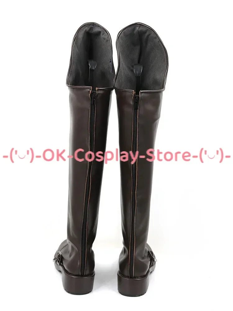 [Customized] Identity V Richard Sterling Cosplay Shoes Forward William Ellis Game Roleplay Prop Carnival Party PU Leather Boots