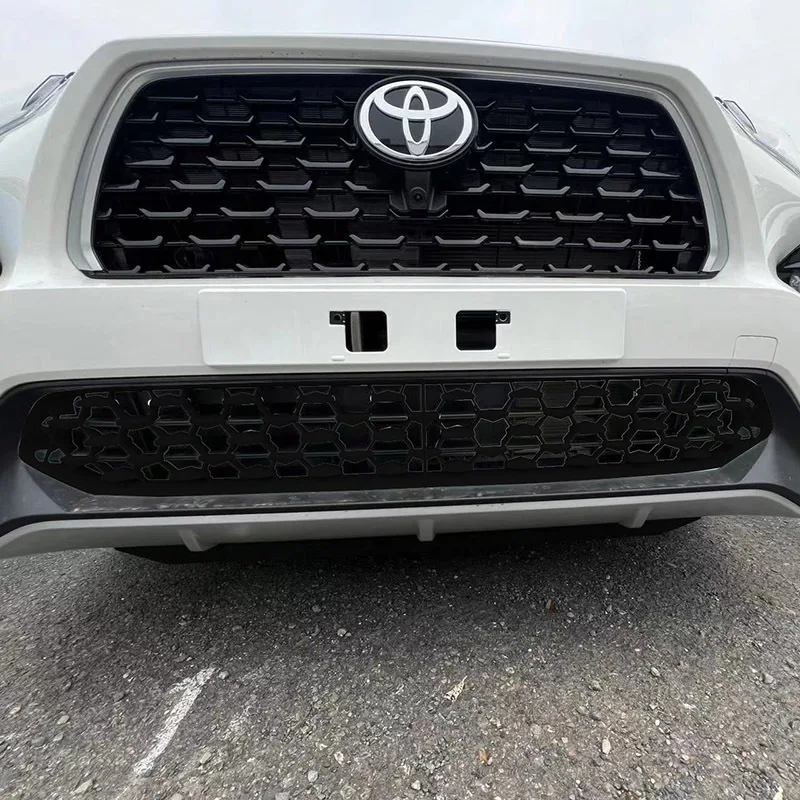 Car Accessories For Toyota 2024 YARIS CROSS High quality ABS Front Grille Around Trim Racing Grills Trim Car styling