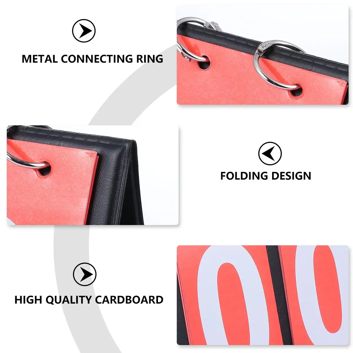 

Basketball Scoreboard Scoring Pingpong Simple Number for Games Pvc Double Side Flip Counter Two Digits