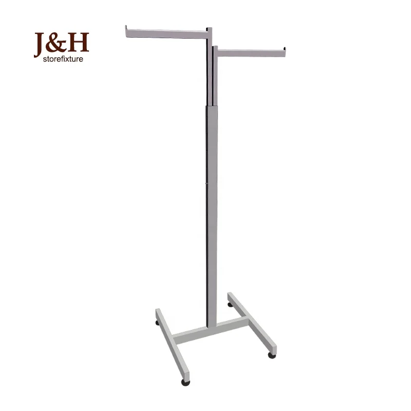 Custom.Custom .Custom.Clothes Store 2 Way Metal Bag Rack Hanging Clothes Display Racks Stand Retail Clothing Rack