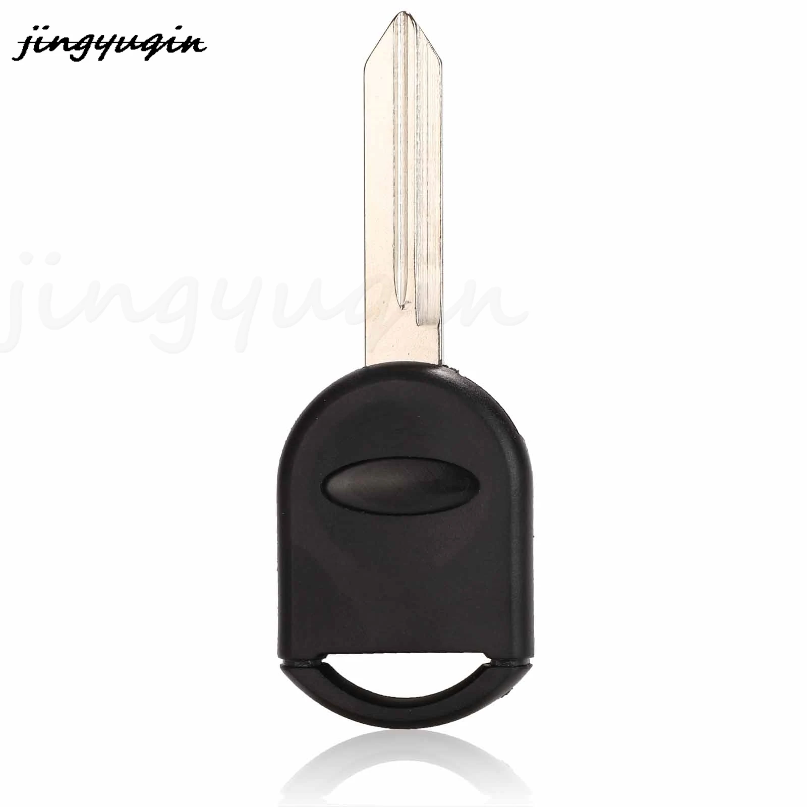 

jingyuqin 10pcs Transponder Replacement Remote Car Key Shell Case Fob For Ford Lincoln Mercury Uncut Key Blank Case No Chip