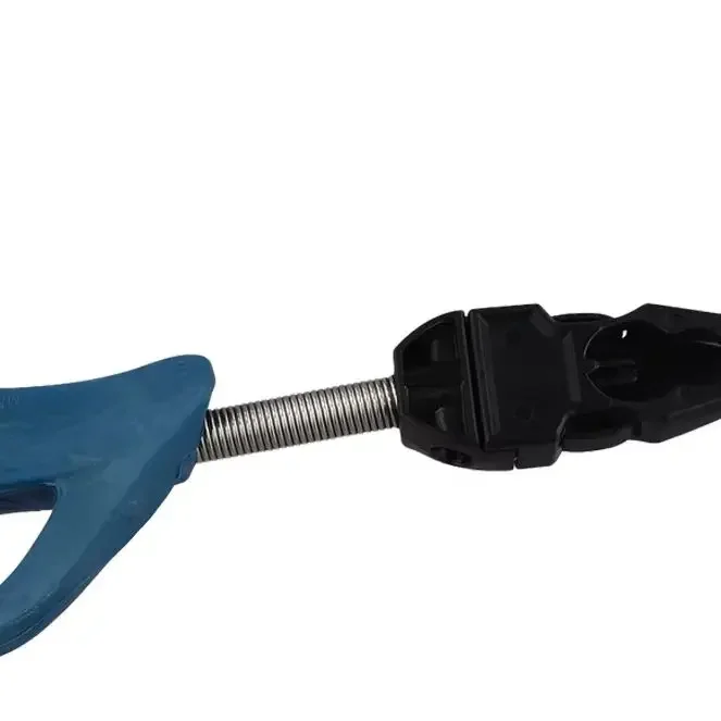 

2 Pcs Scuba Diving Stainless Steel Spring Fin Straps Non-slip Fin Straps Swimming Accessories XS-L