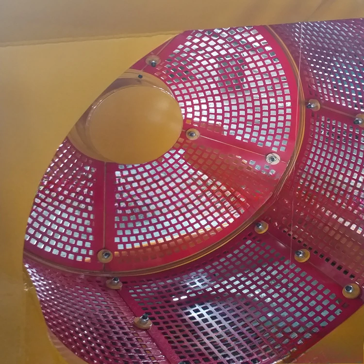 Secchio per frantumazione e screening in calcestruzzo