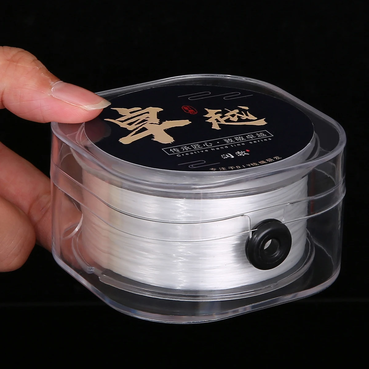 0.8mm Flat Nylon Elastic Beading Line Suitable For DIY Beaded Bracelet Necklace Jewelry Making Accessories image 4