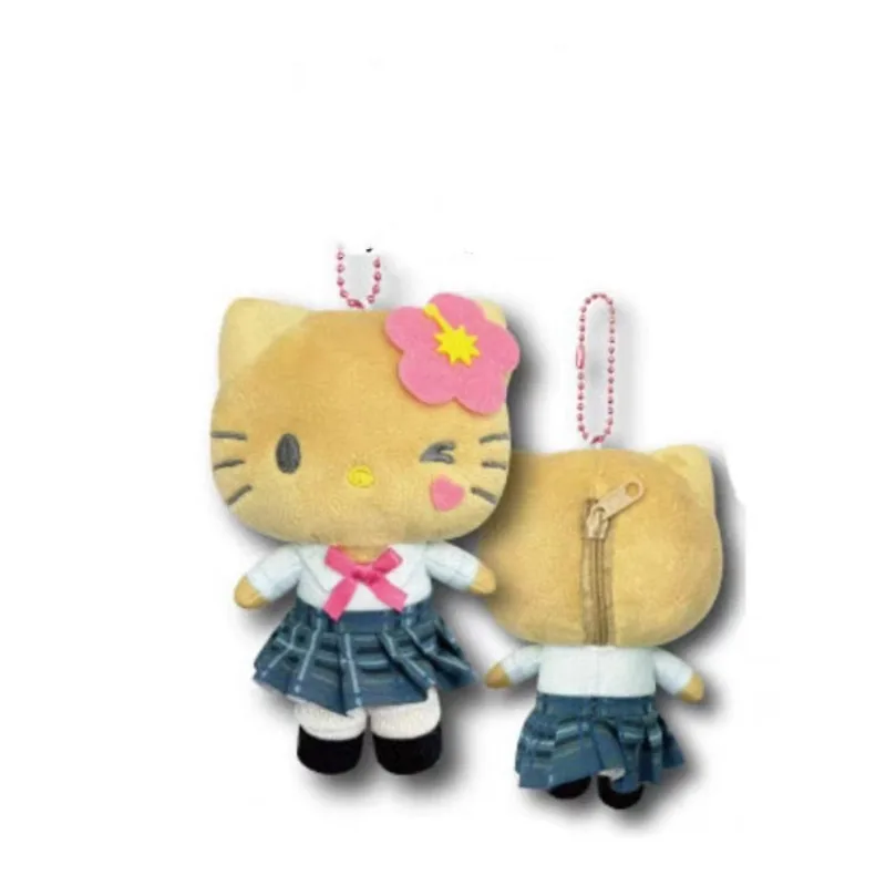 موضة جديدة سانريو أنيمي الأجهزة الطرفية اليابانية زي مدرسي مرحبا كيتي كورومي Jk سلسلة ظهره دمية لطيف المفاتيح فتاة الهدايا #2