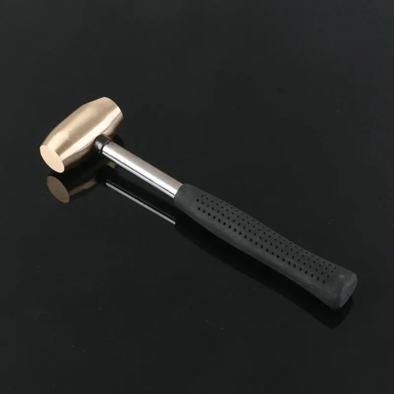 Steel pipe handle brass hammer installation hammer