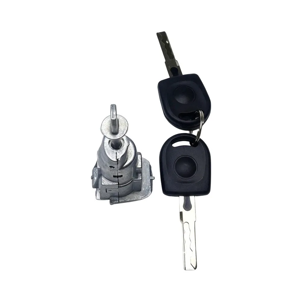 Replacement Door Lock Cylinder with 2 Keys for For AMAROK and For PHAETON 2H0837167A 10783716BT Mechanical Fit