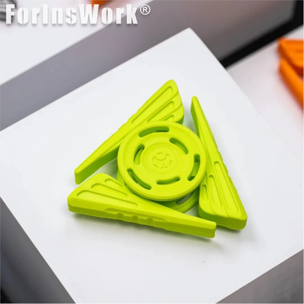 JUZHEN 3D Printed PLA FEATHER FINGER SPINNER Minimalist Smooth Speed Fidget Spinner Anti Stress Toy Hand Spinner