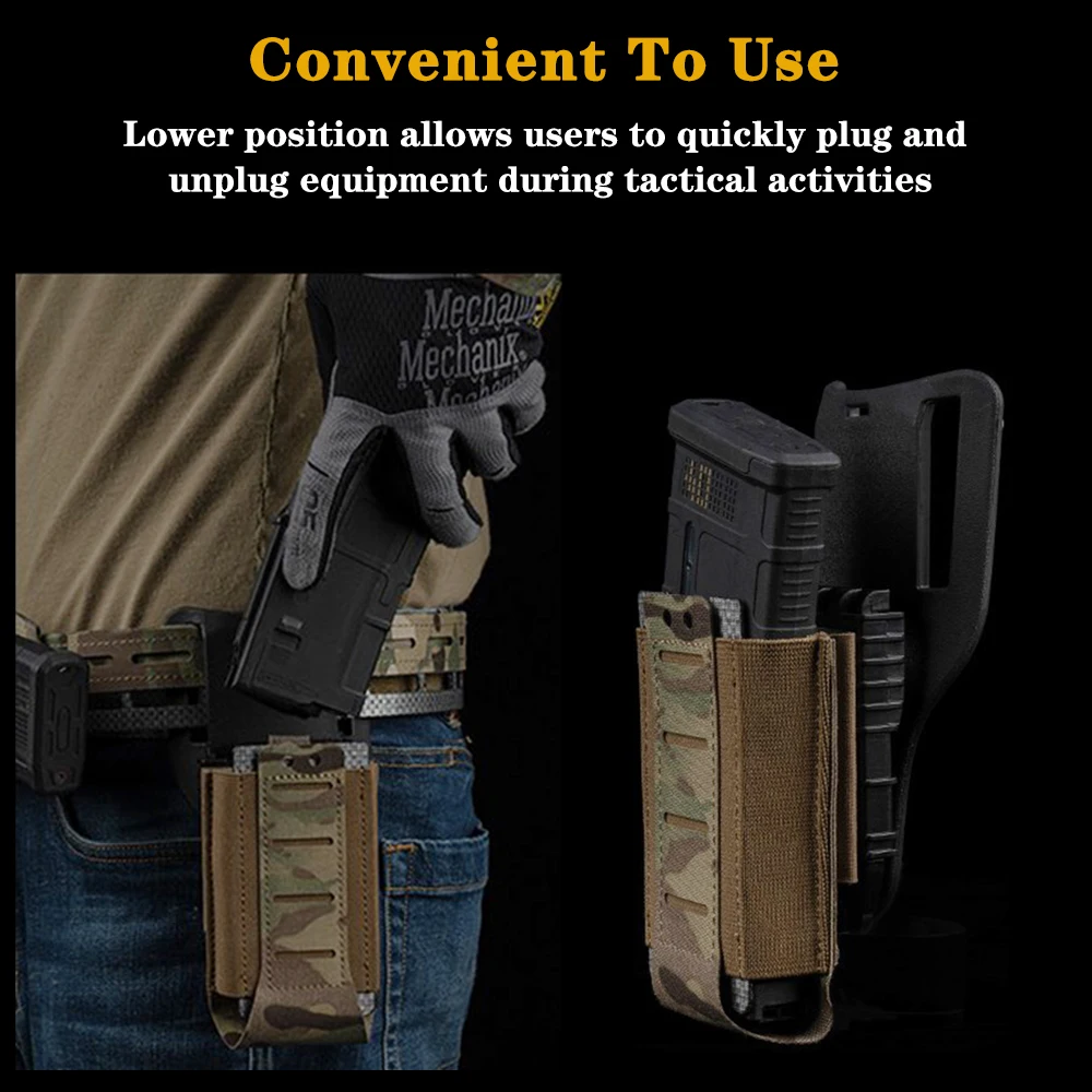 ملحقات محول تركيب نظام QLS M للصيد وحقائب مجلة الرماية، مناسبة للأفراد/إنفاذ القانون