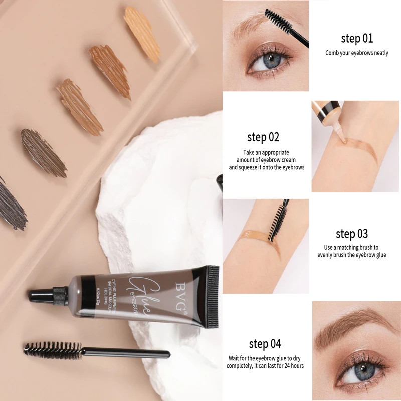 

Eyebrow Dye Is Waterproof Long-lasting Non Fading Non Smudging Natural Wild Light Colored Brown And Shaped For Women