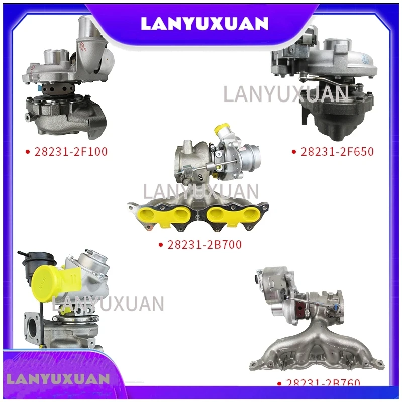 2026 Preferential Price Engine Turbocharger for Hyundai Kia Electric Turbocharger 28231-2f650 28231-4a610 28231-2b760 28231-2f95