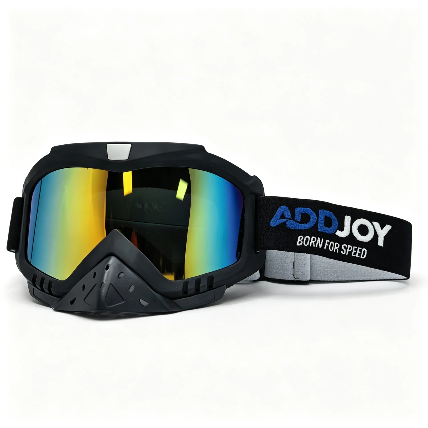 Off‑Road Enduro Trail‑Riding Eyewear Goggles, Addjoy Wind‑Block Anti‑Fog Motocross Dirt Bike Motorcycle Helmet‑Fit Glasses