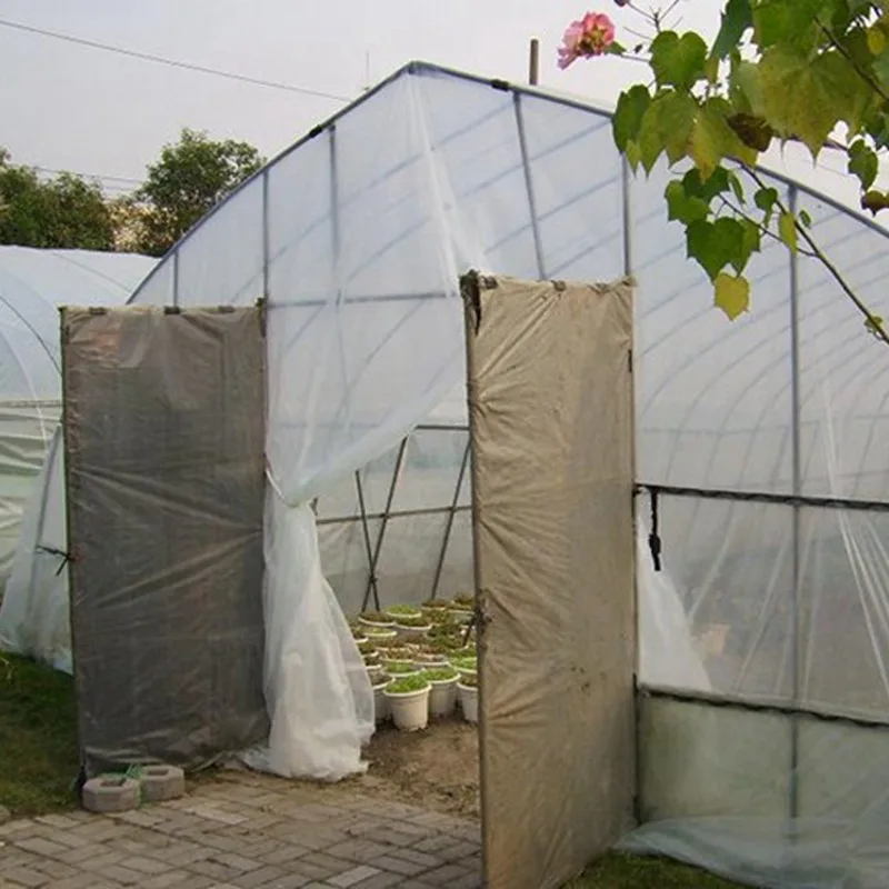 1M Agriculture Greenhouse PE Film 0.1-0.16mm Transparent Rainproof Dustproof Garden Furniture & Succulent Plants Cover