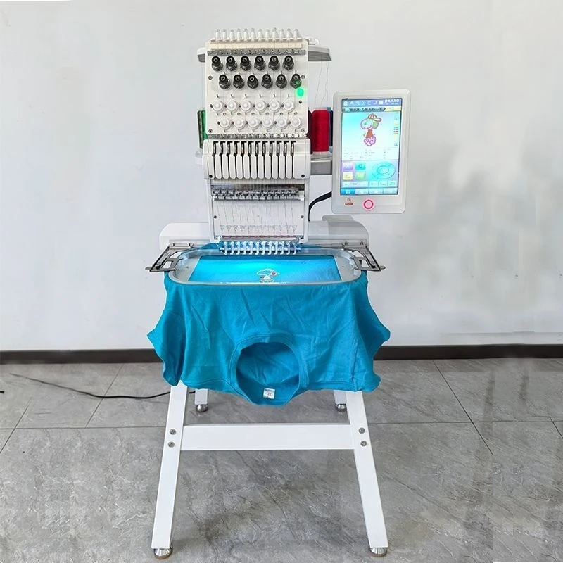 Household small multi-functional automatic computerized embroidery machine