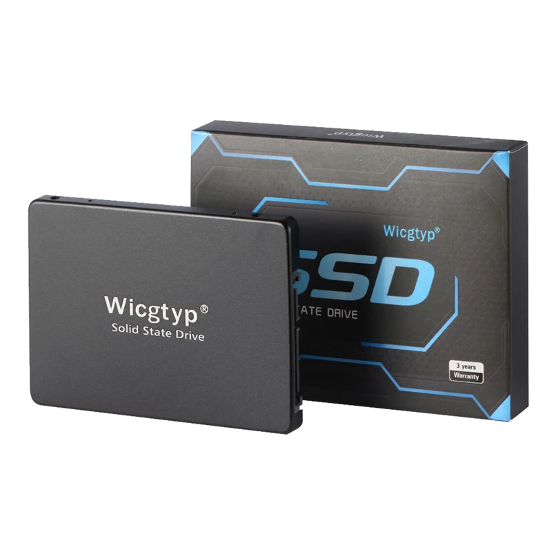 Wicgtyp-Unidade Interna de Estado Sólido para PC Portátil, 2.5 "SSD, SATA3, 1TB, 2TB, SSD Disco Rígido, 120GB, 128GB, 240GB, 256GB, 480 GB, 512GB