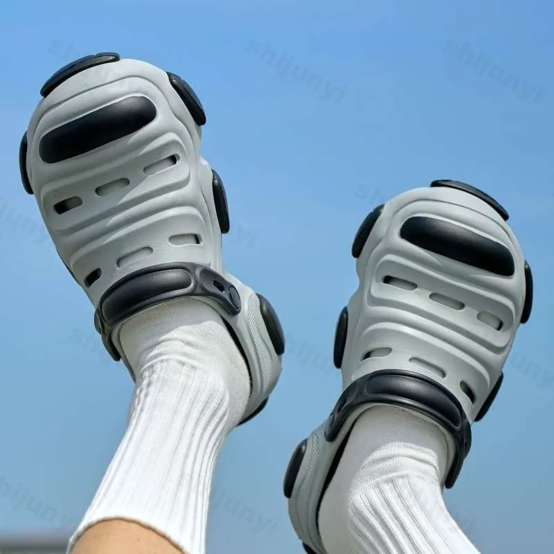 

Couples' Height Increasing Fashion Trend Anti Slip Wear-resistant 2025 Summer Men Sport Soft Sole Comfortable Breathable Sandals