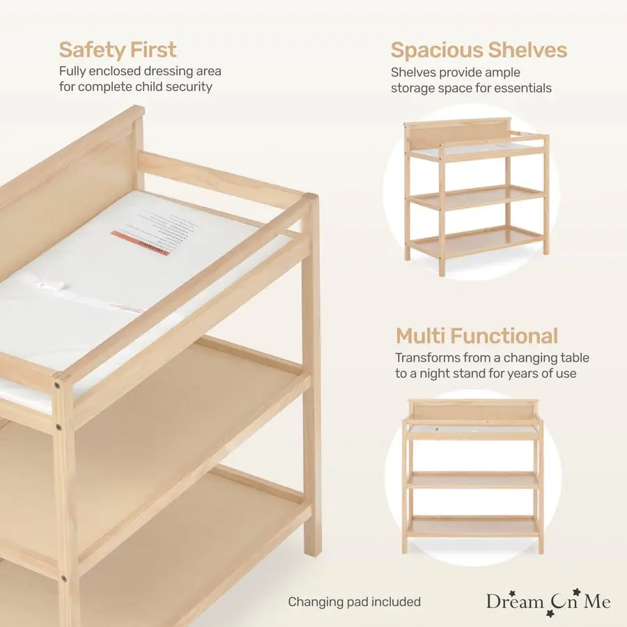 Jax Universal Changing table in Natural