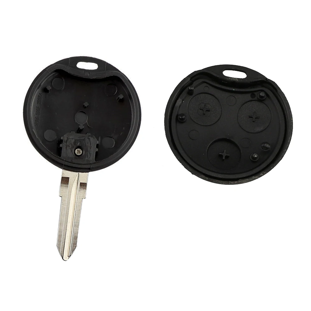 Custodia protettiva per chiave remota per auto a 3 pulsanti per Benz Mercedes Smart Fortwo 450 Forfour 451 Roadster City Coupe Cabrio Blade