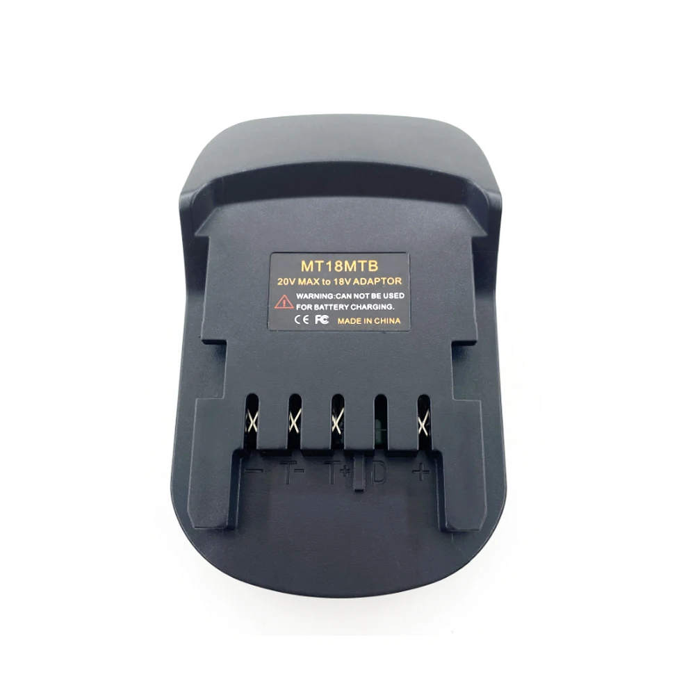 Imagem -05 - Adaptador Conversor de Bateria para Makita 18v Li-ion Baterias Converter para Metabo 18v Power Tools Bateria de Lítio Mk18mtb