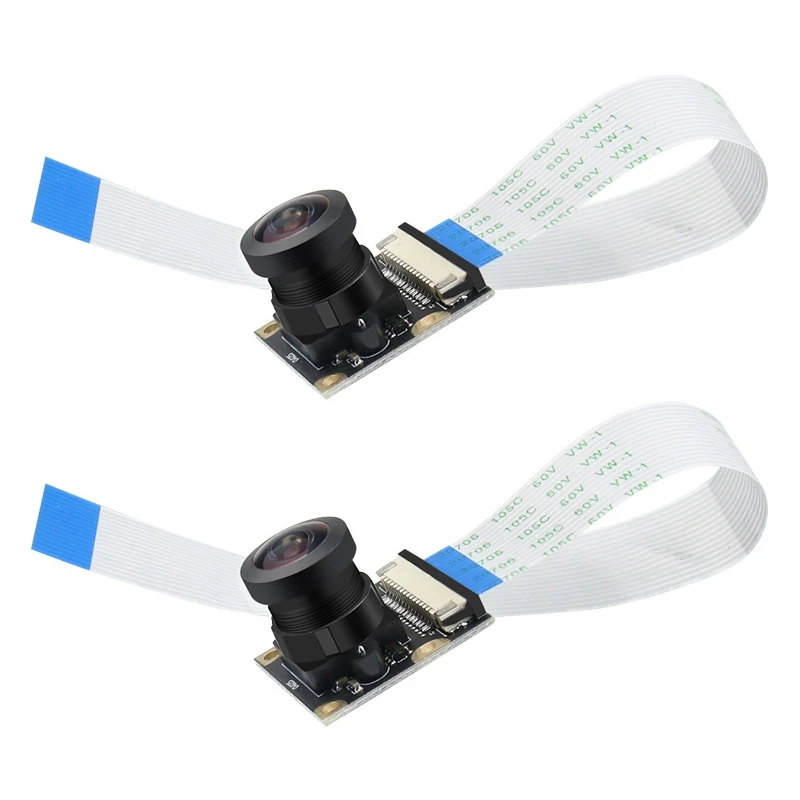 2X 8MP Camera Module IMX219 For Jetson Nano 160 Degree FOV 3280 X 2464 Camera With 15 Cm Flexible Flat Cable