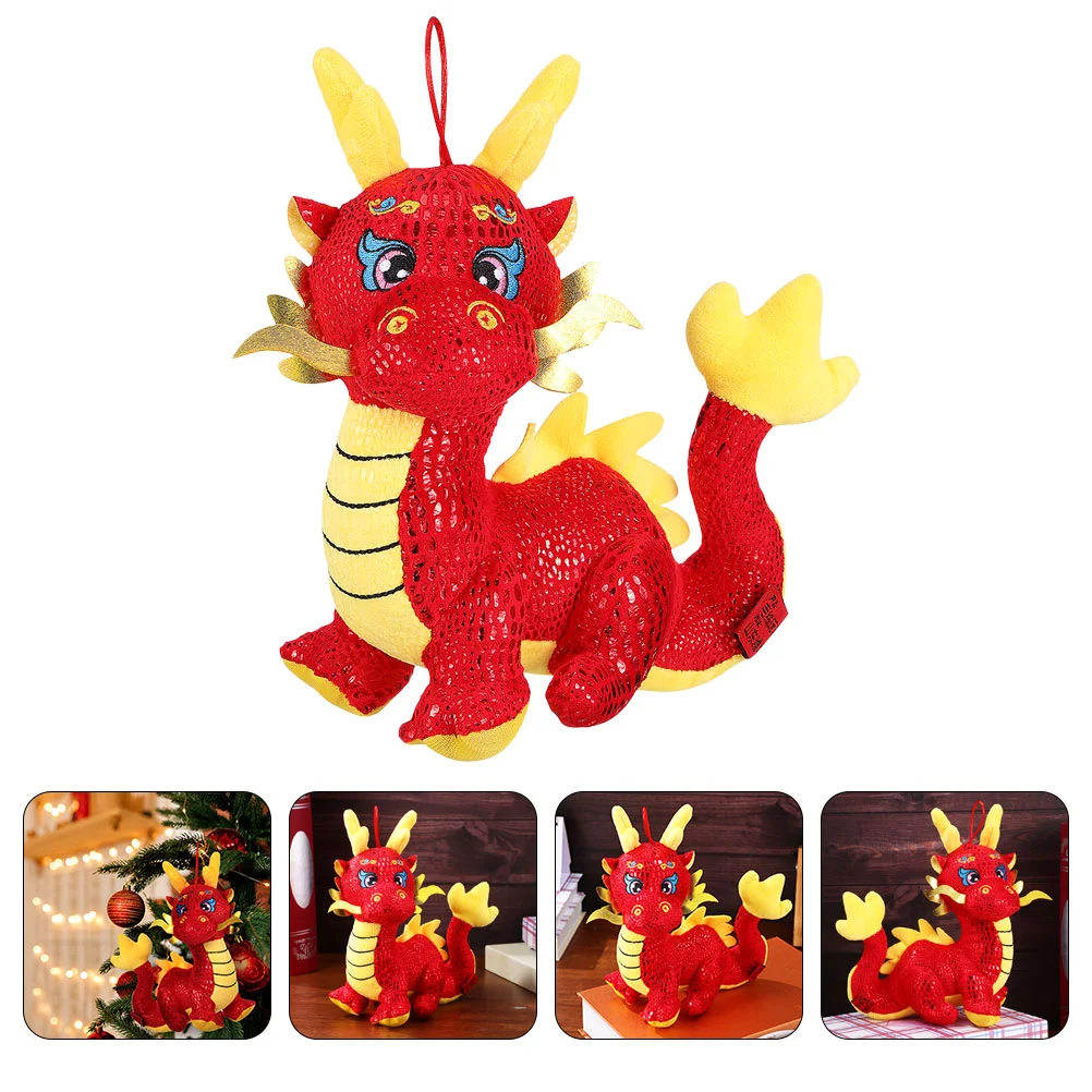 

Dragon Stuffed Animal 1Pc Dragon Plush Chinese Dragon Plush 2024 Year Stuffed Dragon Plush Toy Spring Festival Gift Bed Rest