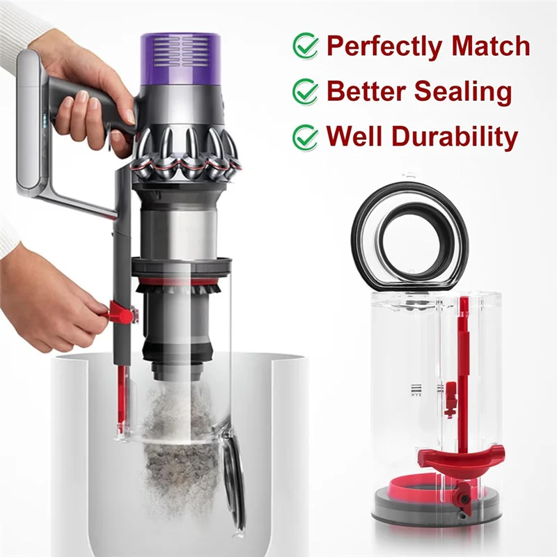 

A28F-Dust Bin Replacement For Dyson V10 SV12 Vacuum Cleaner Canister Bin Replacement Parts Accessories Large Bin Part No. 969509