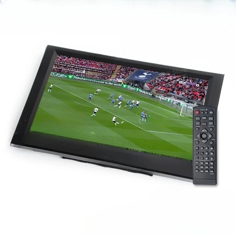 

D12 12 inch HD Portable TV DVB-T2 ATSC ISDB-T tdt DTT Digital and Analog mini small Car Television Support USB MP4 AC3