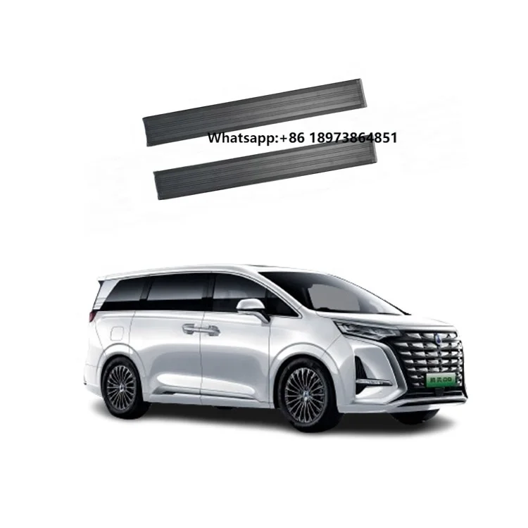 

PowerIronRetractableBodyKitNerfBarsUniversalElectricRunningBoardsMain Pedal Side Steps Original FitSteel for MPV DENZA D9Jeep VW