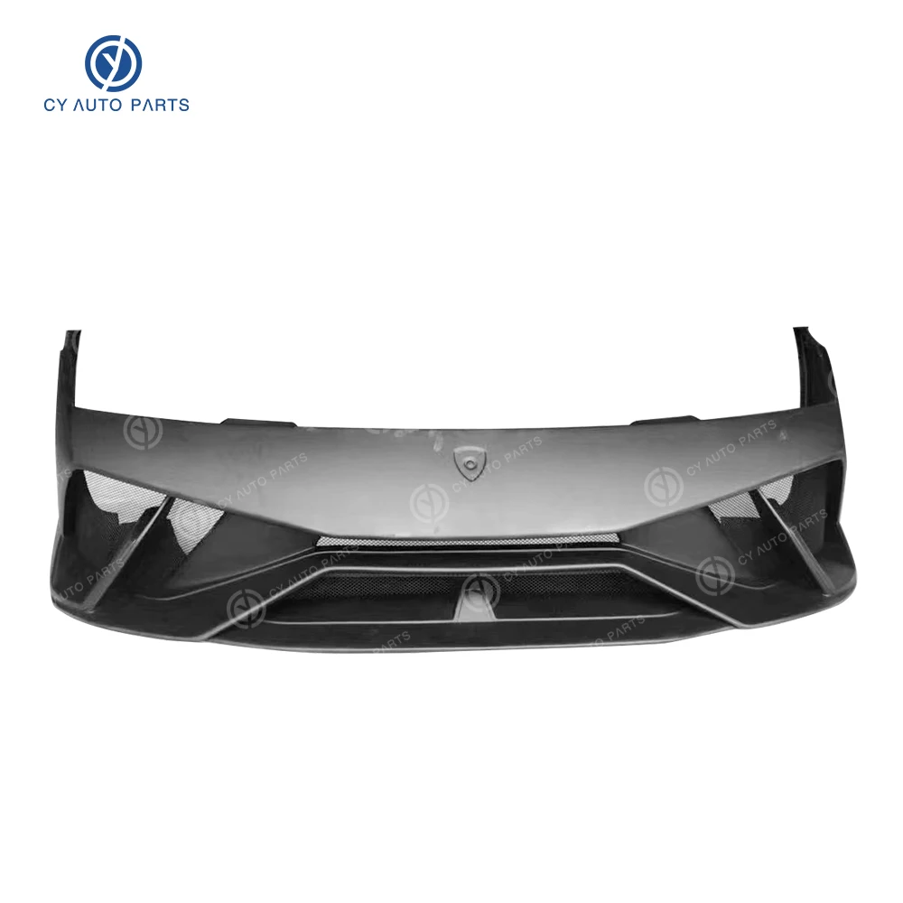 Racing Style Carbon Fiber Auto Front Bumper For Lamborghini Gallardo LP550 560 570 Retrofit Front Bumper