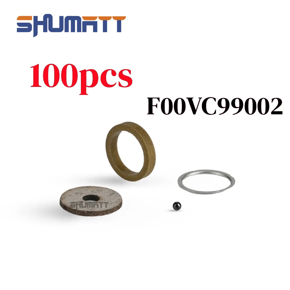 100-個-shumatt-新-f00vc99002-燃料インジェクターシールワッシャーリングバルブボール修理キット-f-00v-c99-002-ディーゼルインジェクター用