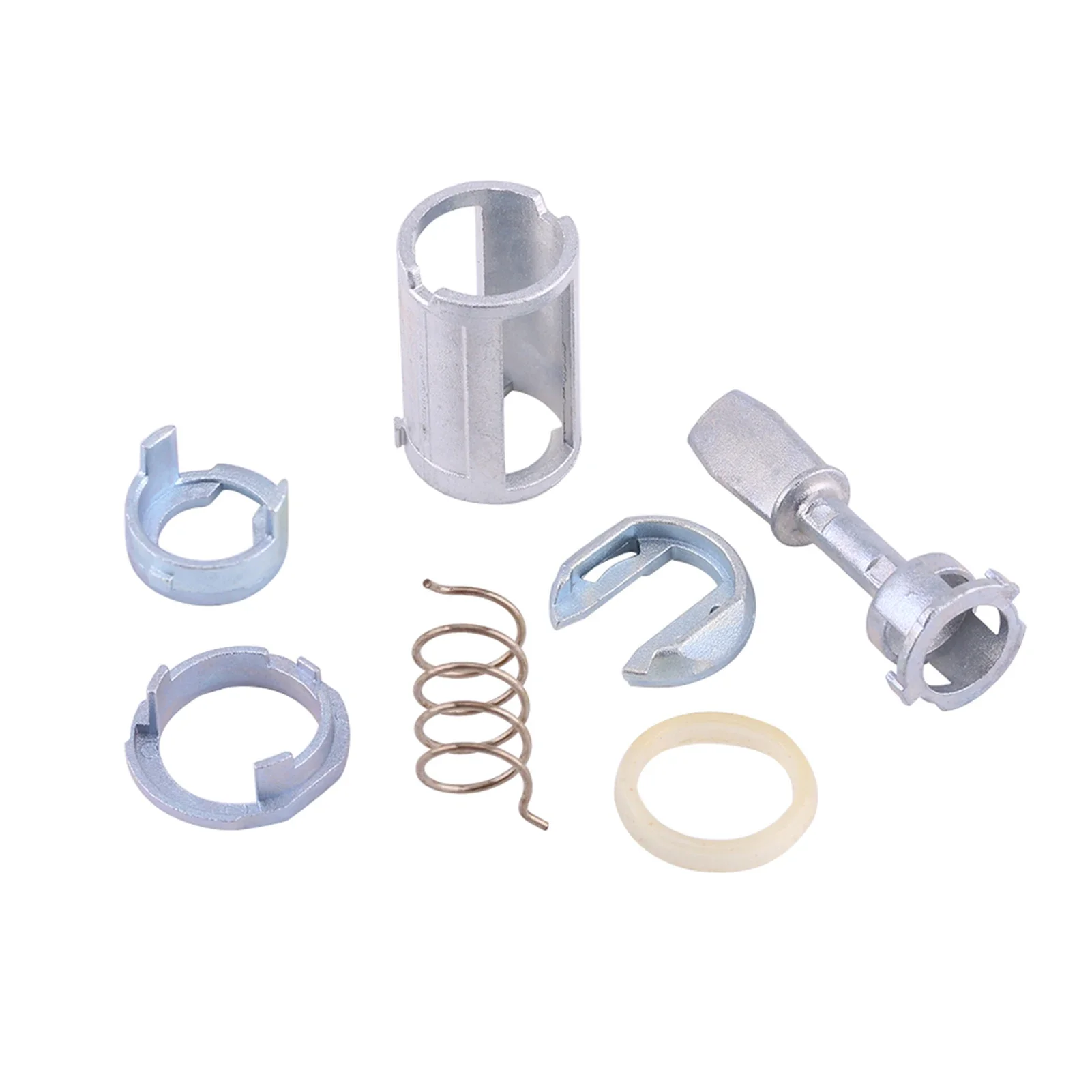 

Набор для ремонта цилиндра дверного замка, 7 шт./комплект, передние левые и правые сменные детали для MK4 GOLF BORA