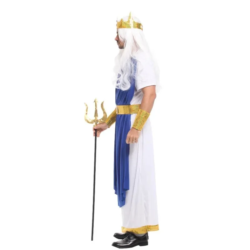 

DY 202025 костюмы для косплея «Король Посейдон» для мужчин, Хэллоуин, Пурим, карнавальные наряды 25