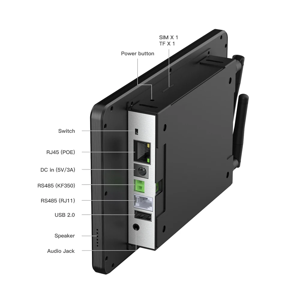 Inteligentny kontroler automatyki domowej RS485 panel dotykowy RJ45 IOT KNX do montażu ściennego tablet ODM personalizacja POE tablet Android