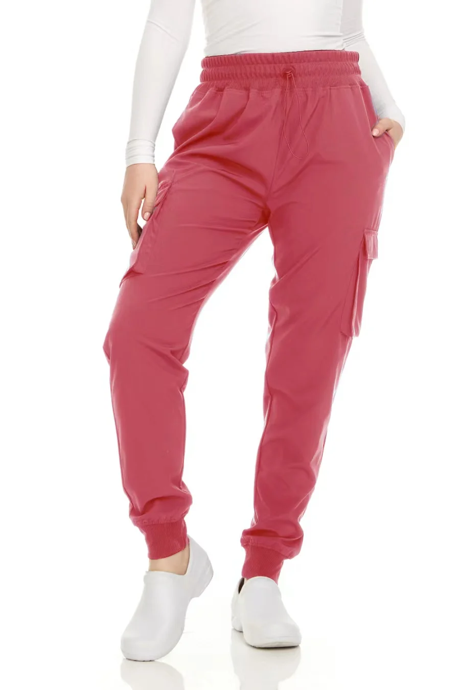 Heal + Wear Women Scrubs Pants Female  With Pockets Regular Fit 4 Way Stretch