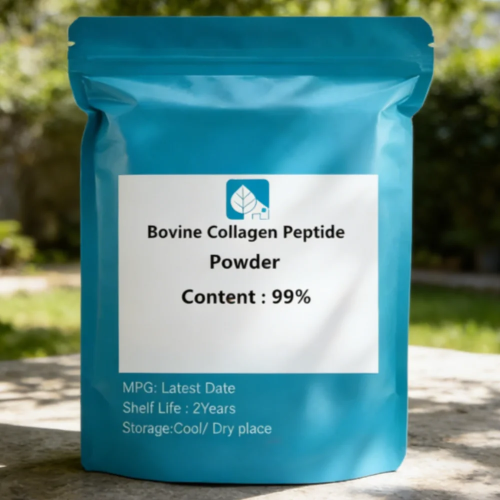 

Factory Pure Natural Hydrolyzed Bovine Collagen Peptide Powder For Skincare Cosmetics Moisture Replenishment