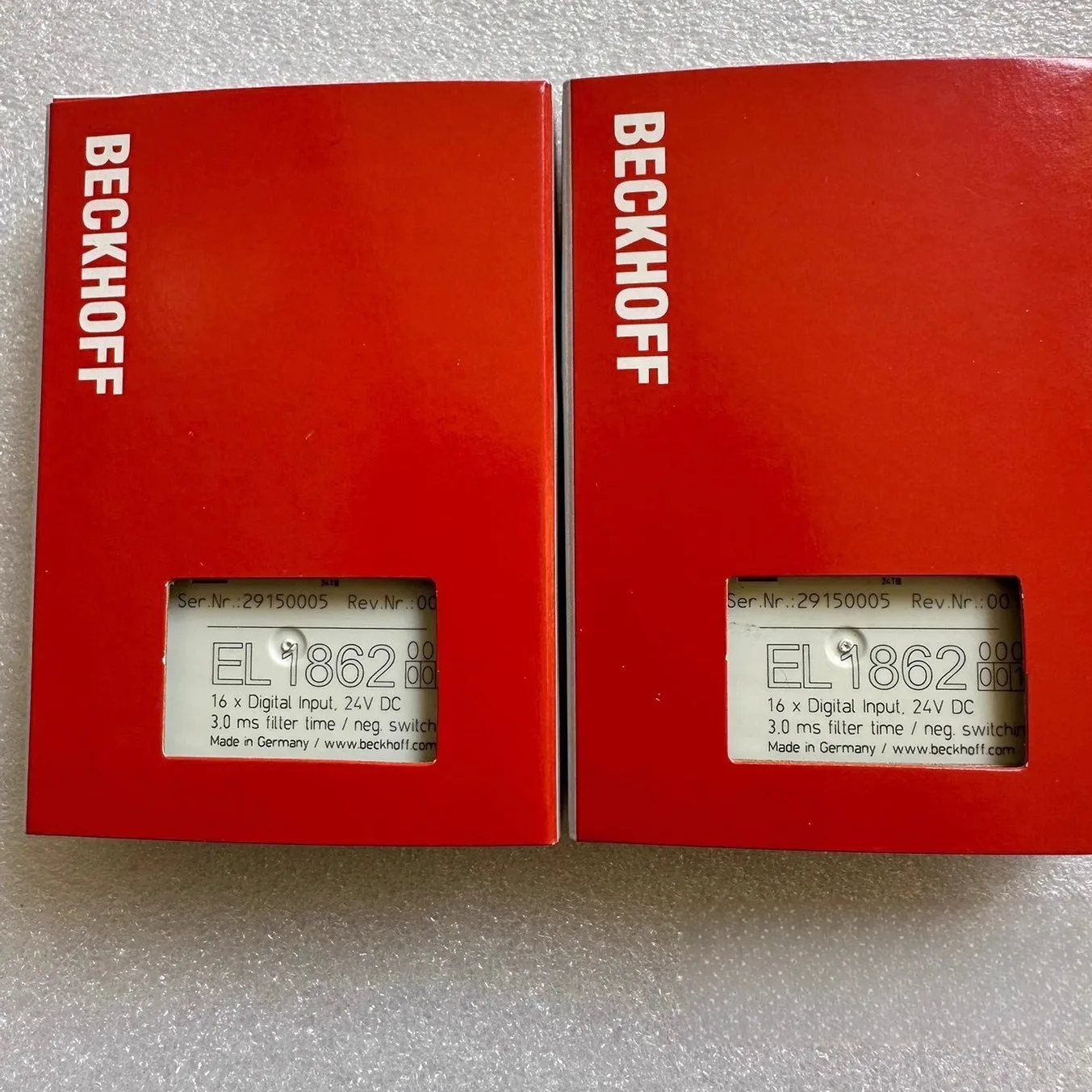 Beckhoff KL1862 KL1904 KL2904 KL6904 KL2012 الاستفسار الأصلي الجديد