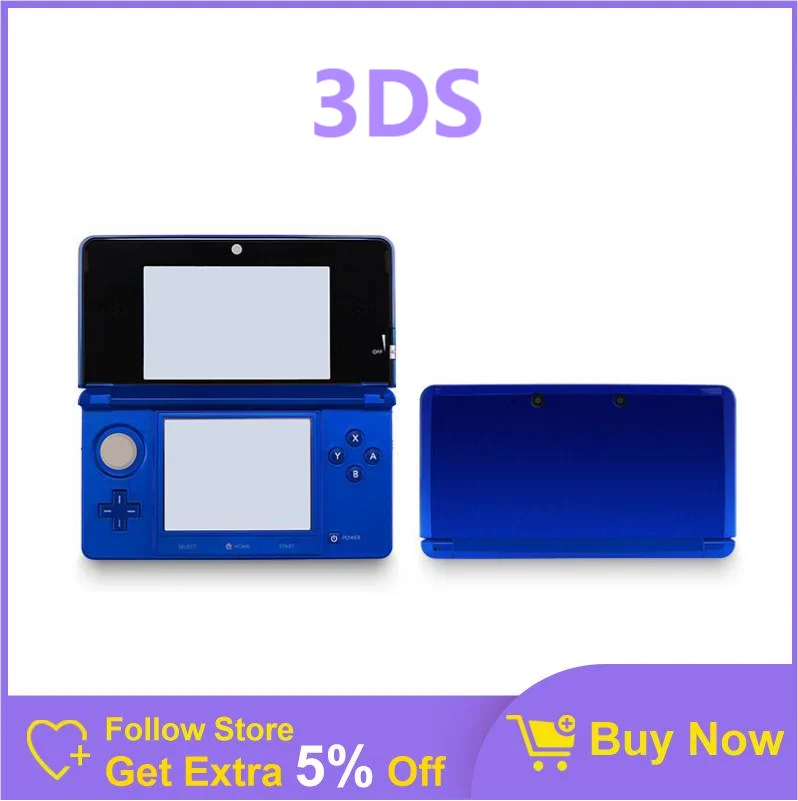 Original 3DS 3DSXL 3DSLL Game Console handheld game console free games for Nintendo 3DS Carry 128GB of thousands of games