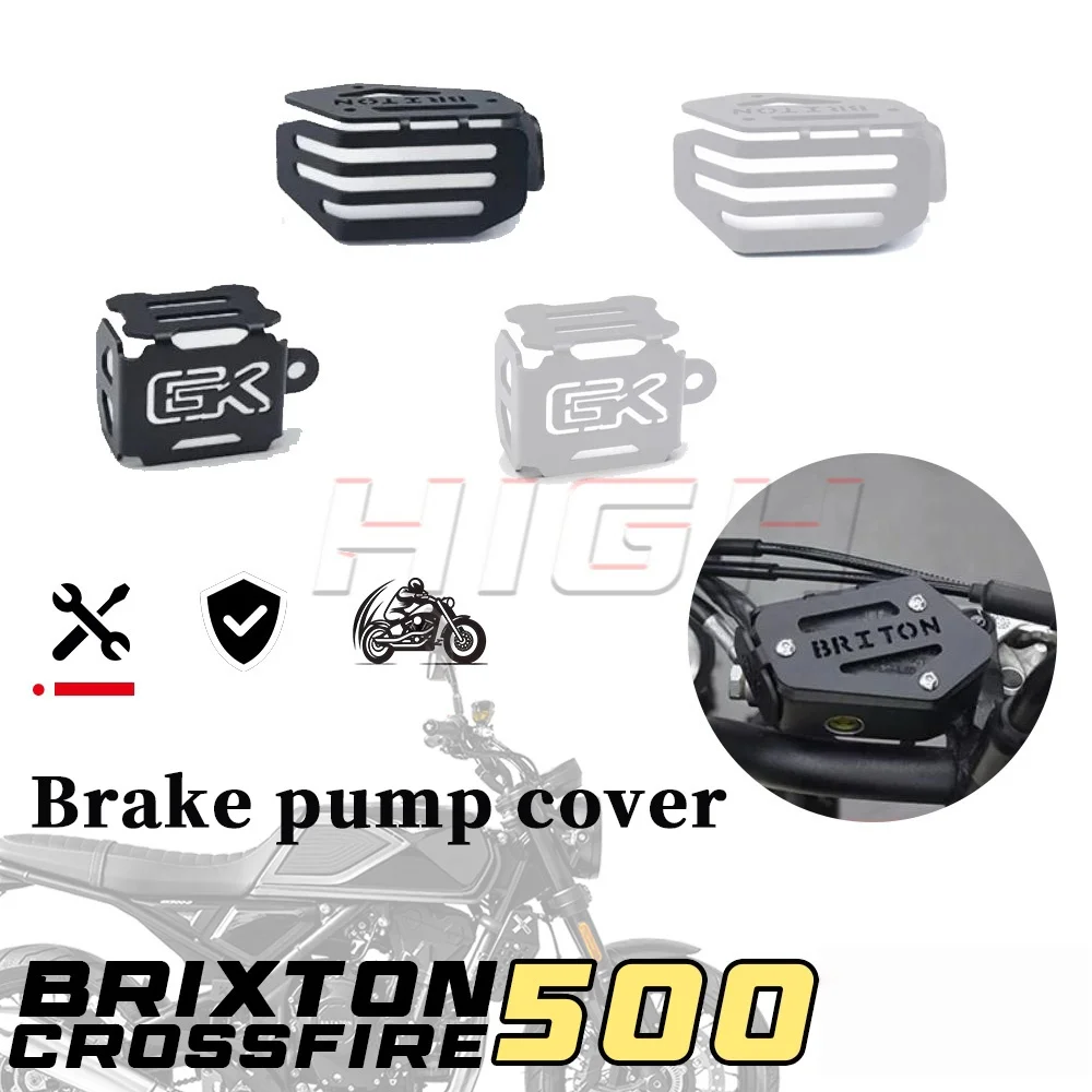 Brake pump reservoir cover for BRIXTON Crossfire 500 GK500 500 gk 500 crossfire
