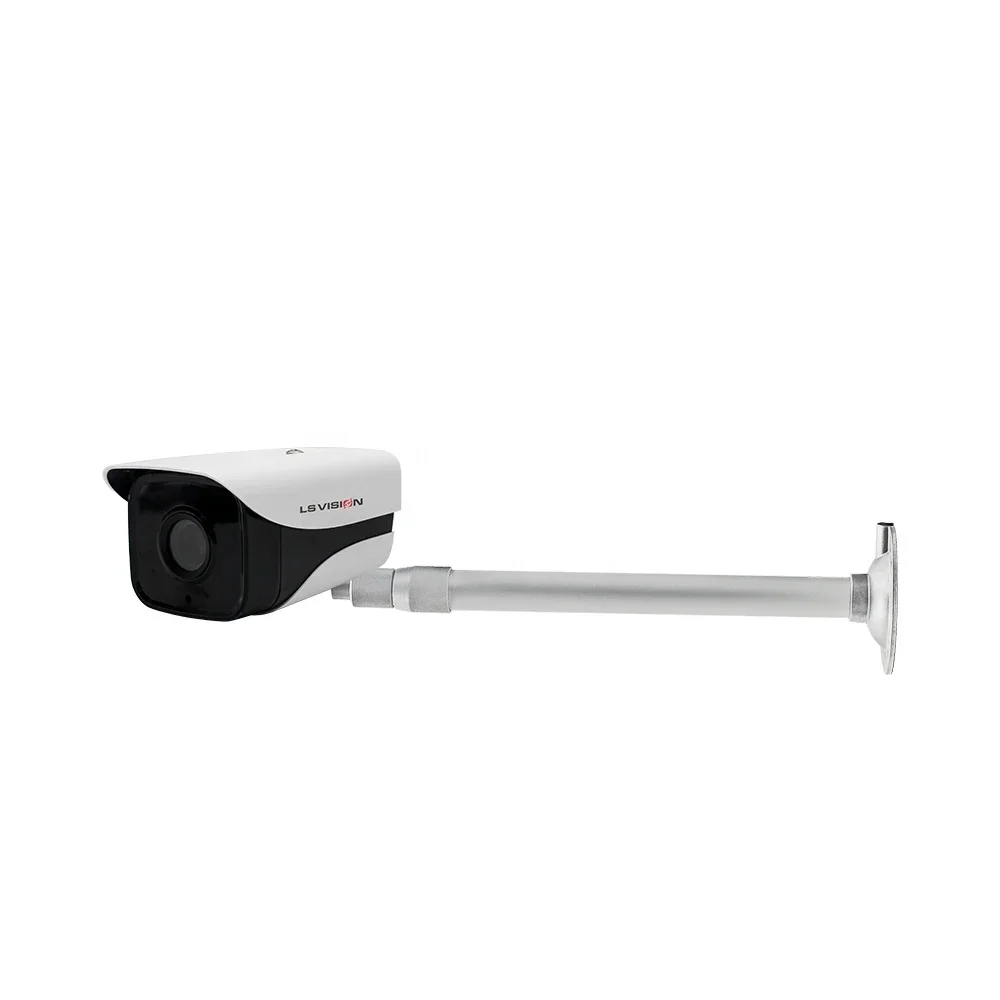LS VISION H.265+ POE P2P Super WDR Kunstmatige intelligentie AI 3D Gezichtstracking Automatische herkenning IP Bullet Camera Alarmsysteem