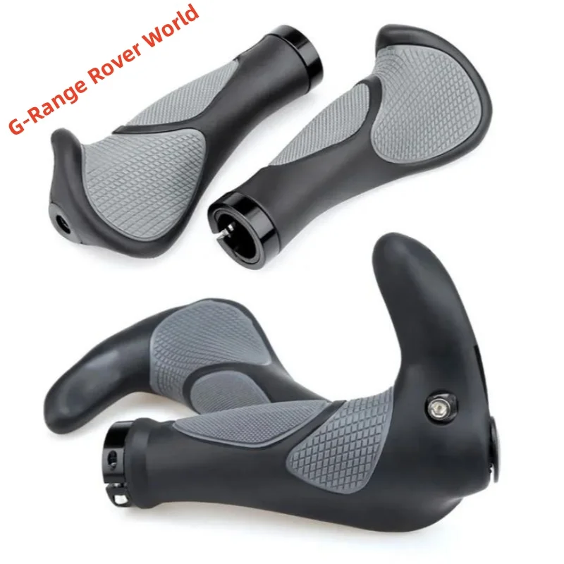 

1Pair Bicycle Handlebar Grips Anti-Slip Rubber Bicycle Grips Road Bike Handle Bar Grips Shock Absorption Mountain Bike Grips