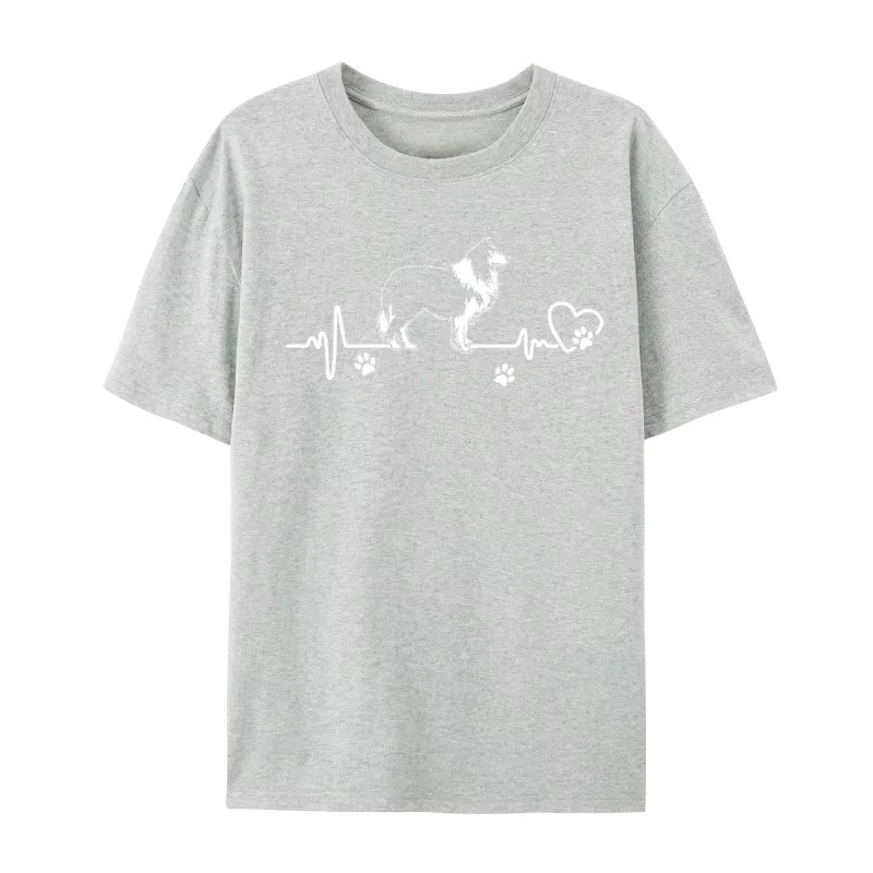 بلدي الكولي الخام دائما في قلبي ضربات القلب كوبونات الرجال تي شيرت كامل بتمشيط ملابس علوية من القطن قمصان هدية بلوزات أعلى جودة #2