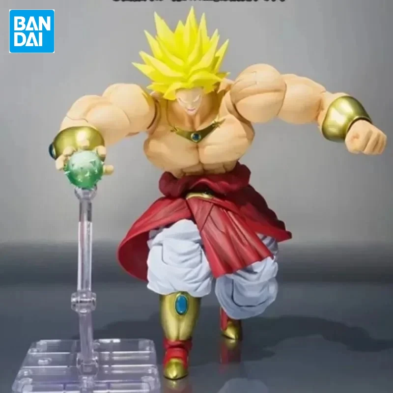 

In Stock Original Bandai Dragon Ball Z S.H.Figuarts SHF Exclusive Super Saiyan Broly Anime Action Figure Model Toys Dolls Gifts