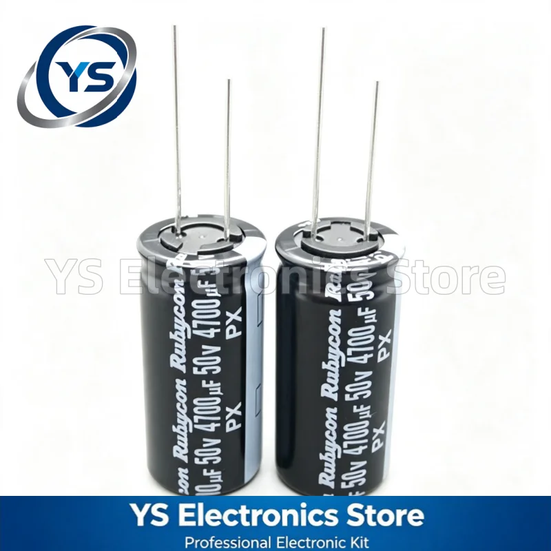 Rubycon PX Series 50V4700UF 18x40mm 50PX4700MEFC18X40 4700UF50V 50V 4700UF Electrolytic Capacitor Brand New Original 20%