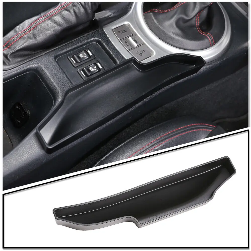 Caja de almacenamiento adicional lateral de Control central de coche ABS para Toyota 86 / Subaru BRZ 2012-2021 bandeja contenedor multiusos