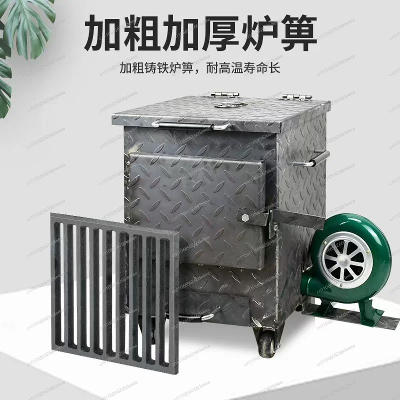 Thickened thermal insulation coal carbon stove ignition firewood stove new model