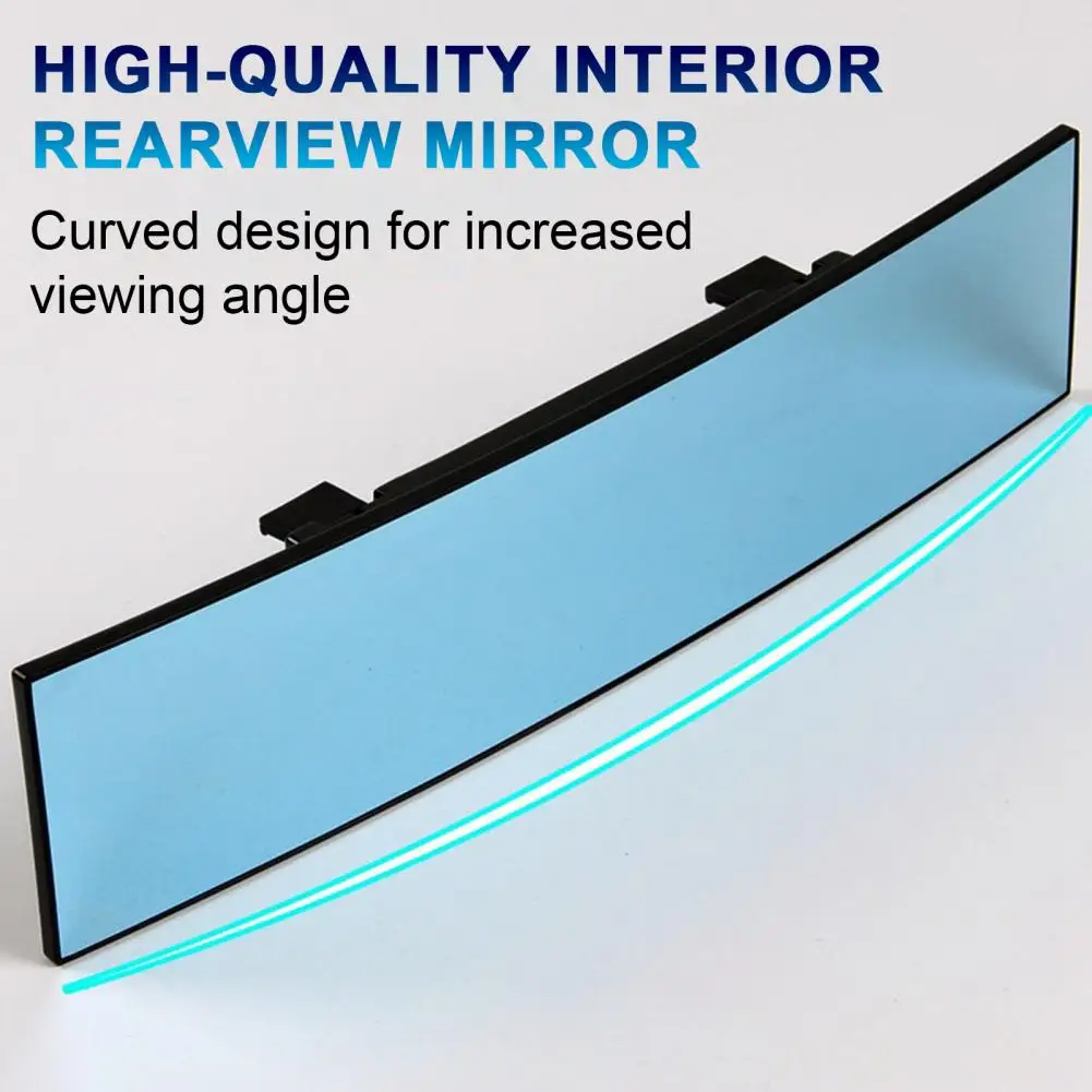 

Wide Angle Rearview Mirror Convex Rearview Mirror Car Interior Rear View Baby Child Seat Watch Blue Sun Visor Safety Mirror