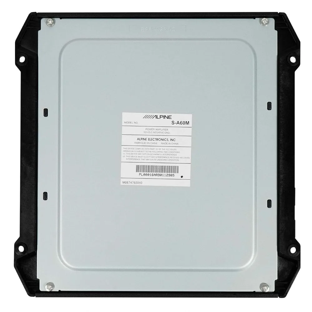 جبال الألب S-A60M 600 واط RMS أحادية مضخم الصوت للسيارة مضخم الصوت فئة D + مقبض باس #6