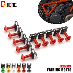 CNC aluminum Motorcycle Accessories Fairing Bolt Kit Fastener Clips Screw For DUCATI 939 950 S Super Sport 749 848 999 1098 1198