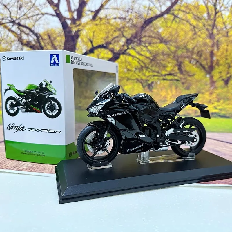 Diecast 1/12 Size Kawasaki ZX-25R Motorcycle Model Car Ninja Alloy