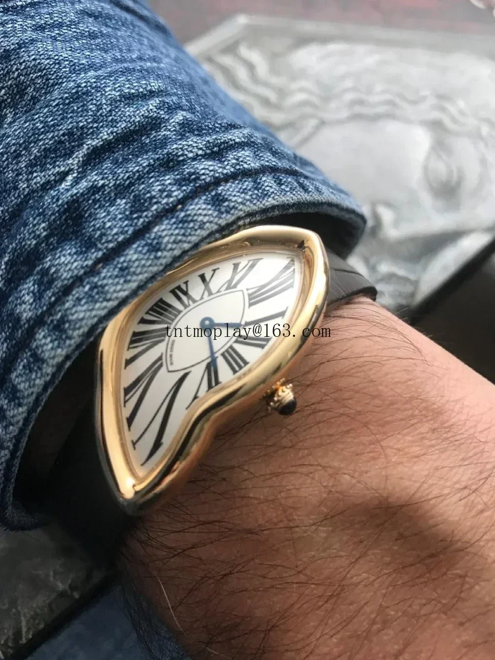 

Special-shaped watch men's fashion trend high-end ins niche design